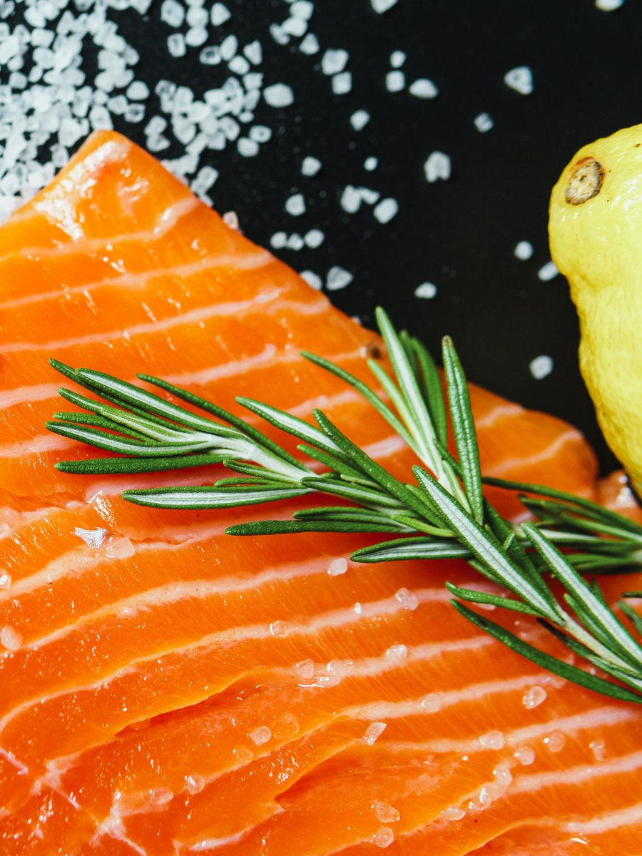 Lachs von unserem Frühstücksbuffet